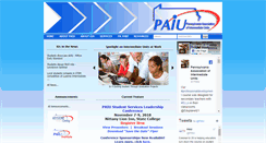 Desktop Screenshot of paiu.org